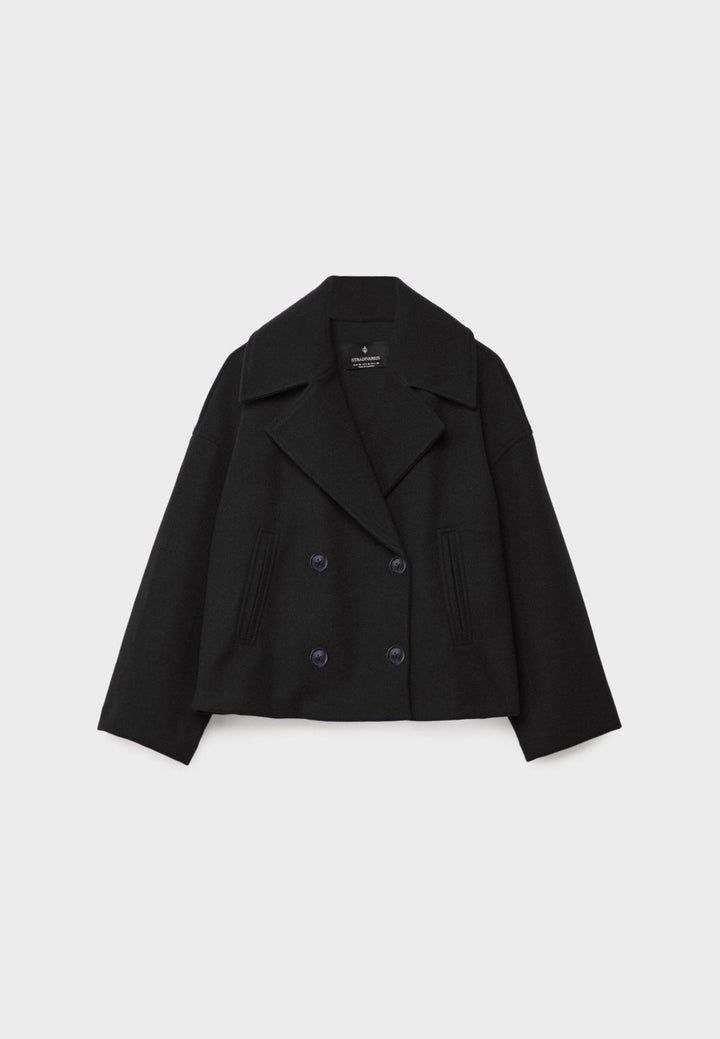 Veste Croisée Confortable Élégante