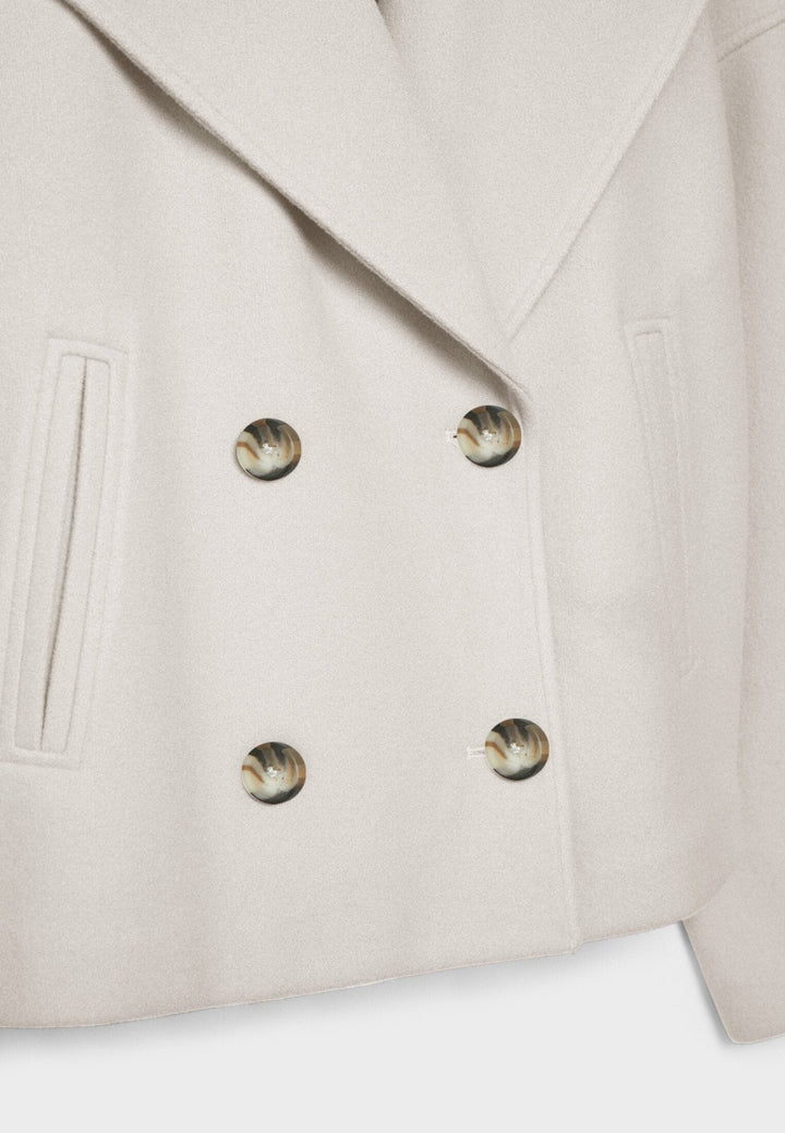 Veste Croisée Confortable Élégante