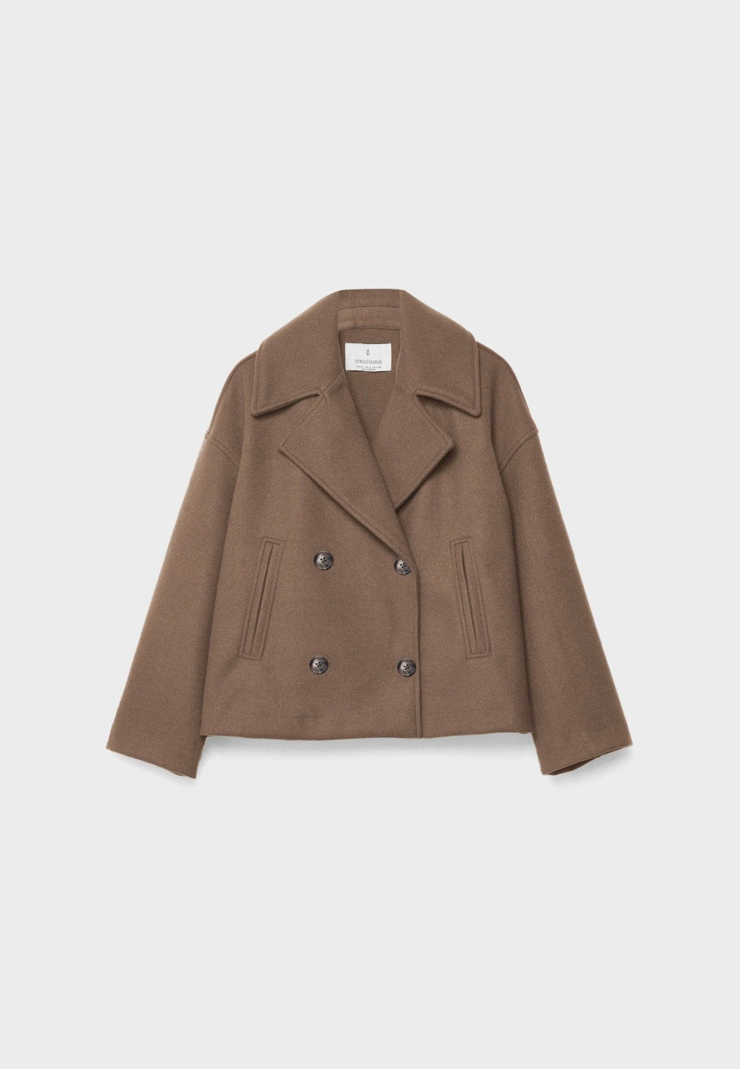 Veste Croisée Confortable Élégante