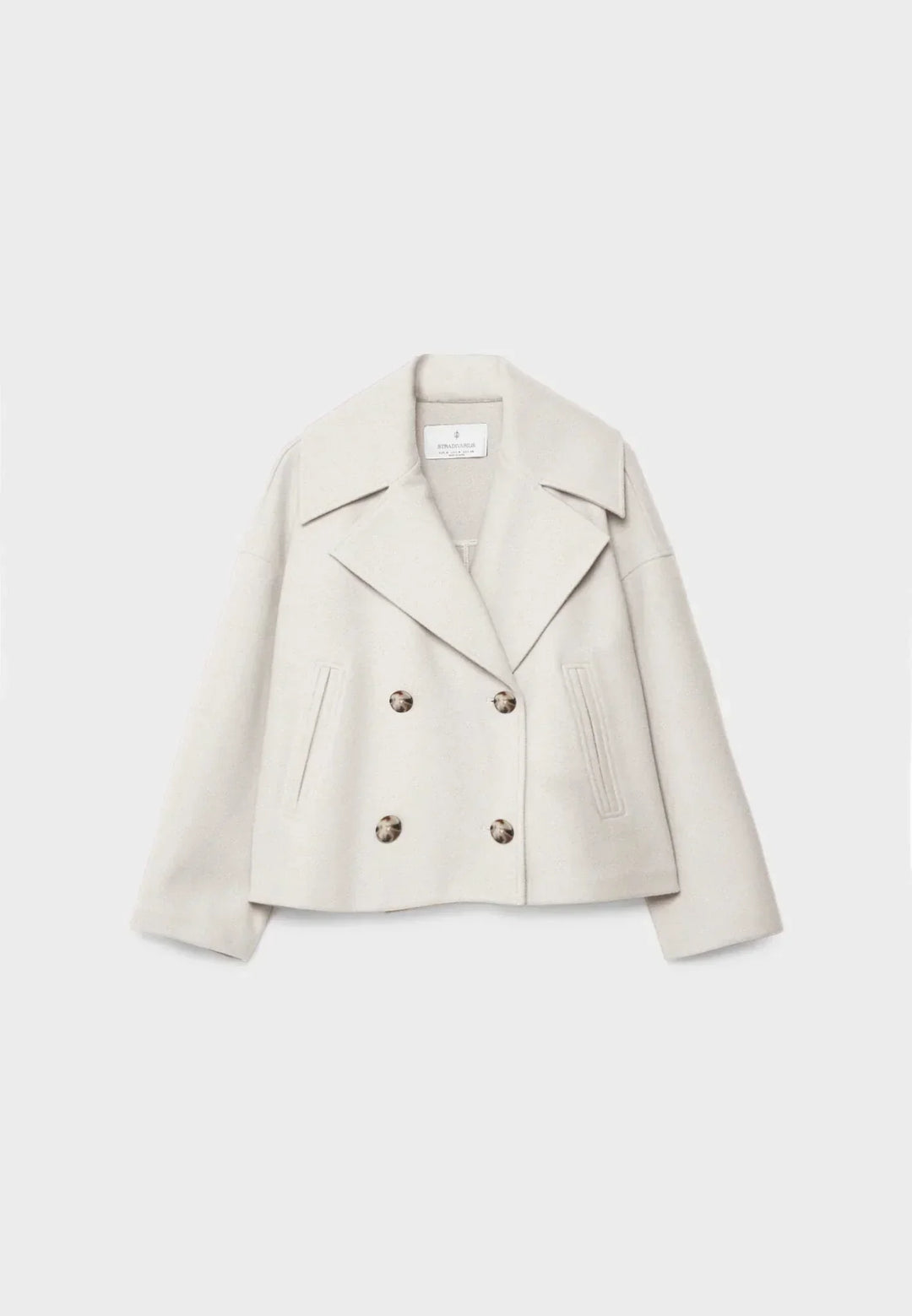 Veste Croisée Confortable Élégante