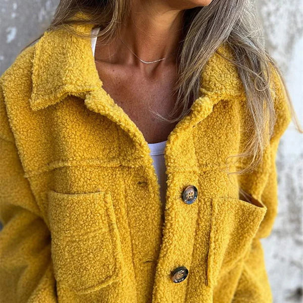 Veste Mouton Oversize Douce | Chaleur Confort & Style Casual