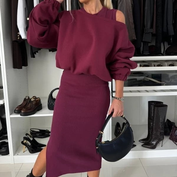 Ensemble Jupe & Pull : Chic Confortable, Allure Tendance