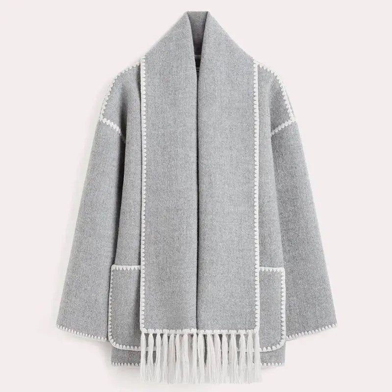 Manteau Cape Oversize Femme - Chic Élégant & Tendance