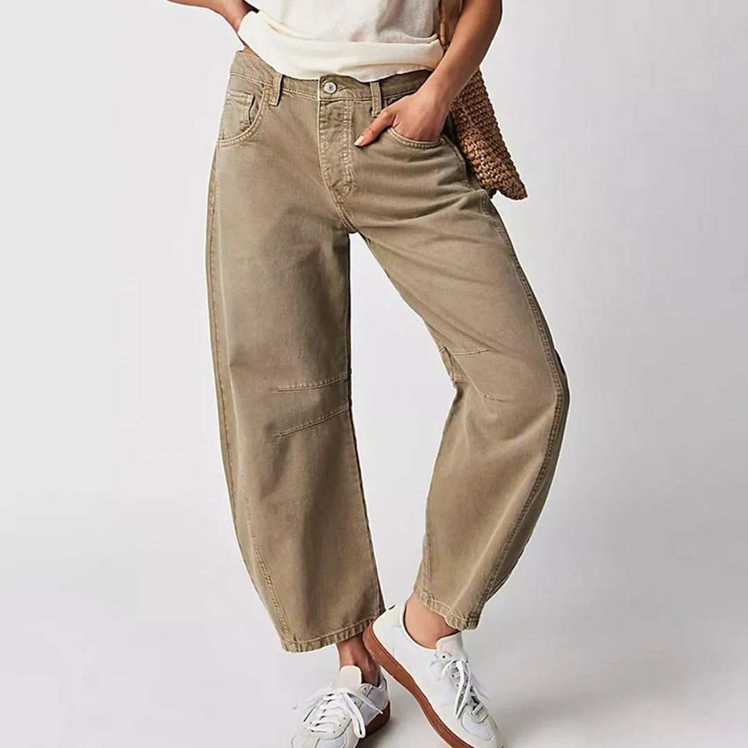 Jean Large Découpé Avant-Garde | Style Distinctif et Tendance